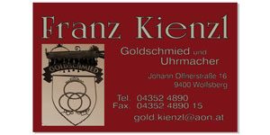 Goldschmied Kienzl - aus Wolfsberg
